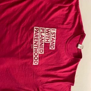 Pink panned parenthood shirt